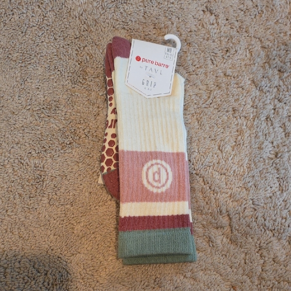 Pure Barre Other - Pure Barre Multicolor Grip Socks
